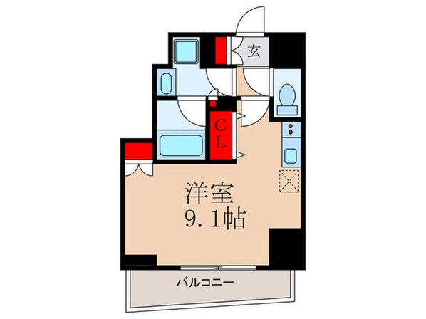 鍋横アパートメントハウスの物件間取画像